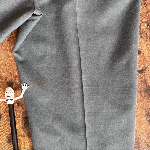 Vintage 60s Military Wool Blend High Waisted Trousers Vietnam Era ~ Size 32 x 29 - Picture 9 of 9